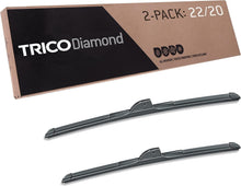 Load image into Gallery viewer, Easy Install 22 &amp; 20 inch Automotive Windshield Wiper Blades for Safe Driving