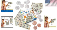Load image into Gallery viewer, Classroom Essential - Double-Sided Magnetic Money for Teaching Kids Ages 5+