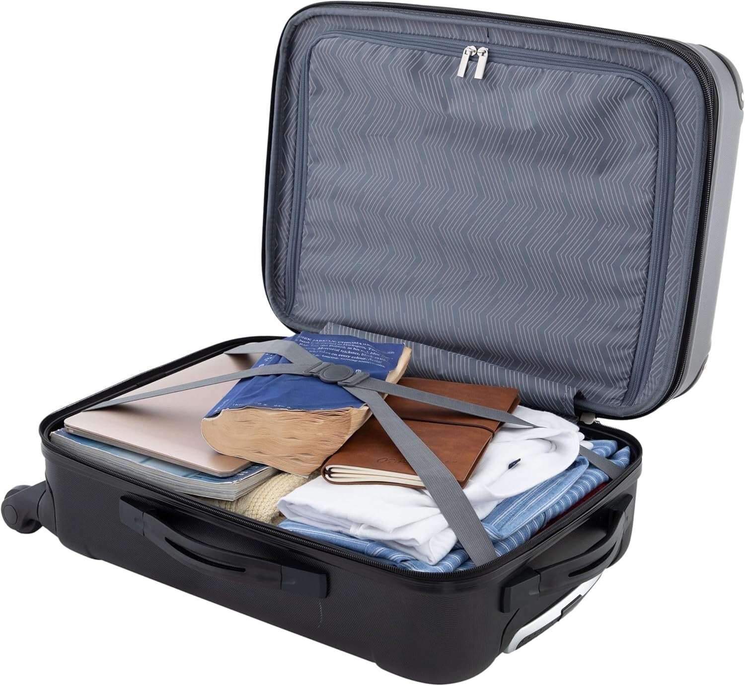 Chicago Hardside 20" Carry-On Luggage - Durable Spinner for Modern Adventurers