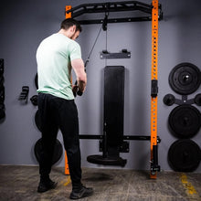 Load image into Gallery viewer, Compact Home Gym LAT Pulley with Adjustable Cable &amp; Foam Grip Handle for Comfort