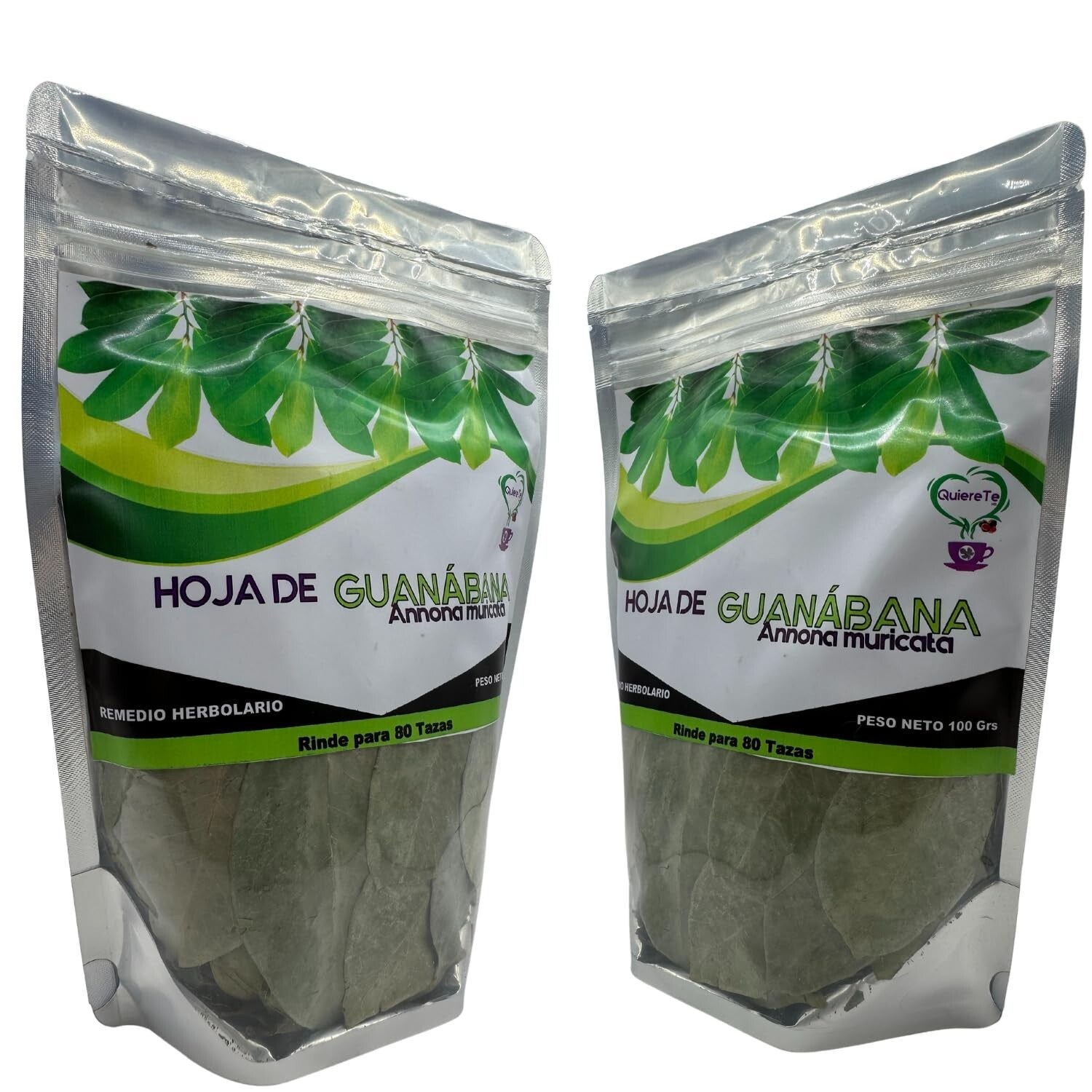 Detox & Refresh with 2-Pack Soursop Tea - Loose Leaf from Mexico, 100% Natural