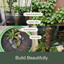 Load image into Gallery viewer, Lightweight 2.29lb Plastic Mesh Fence - Ideal for Balconies &amp; Gardens - 2 Pack