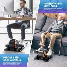 Load image into Gallery viewer, Portable Under Desk Elliptical Machine for Seniors - Quiet &amp; Fully Assembled