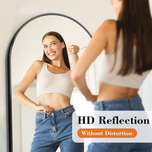 Load image into Gallery viewer, Stylish 64"x21" Arched Full Length Mirror - Shatterproof Floor Standing Design