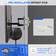 Load image into Gallery viewer, Reusable Drywall Anchors &amp; Bolts - 100pcs Heavy-Duty Solution for TV Mounting