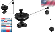 Load image into Gallery viewer, Sleek Black Fishing Equipment Downrigger - Perfect for Interest in Deep Fishing