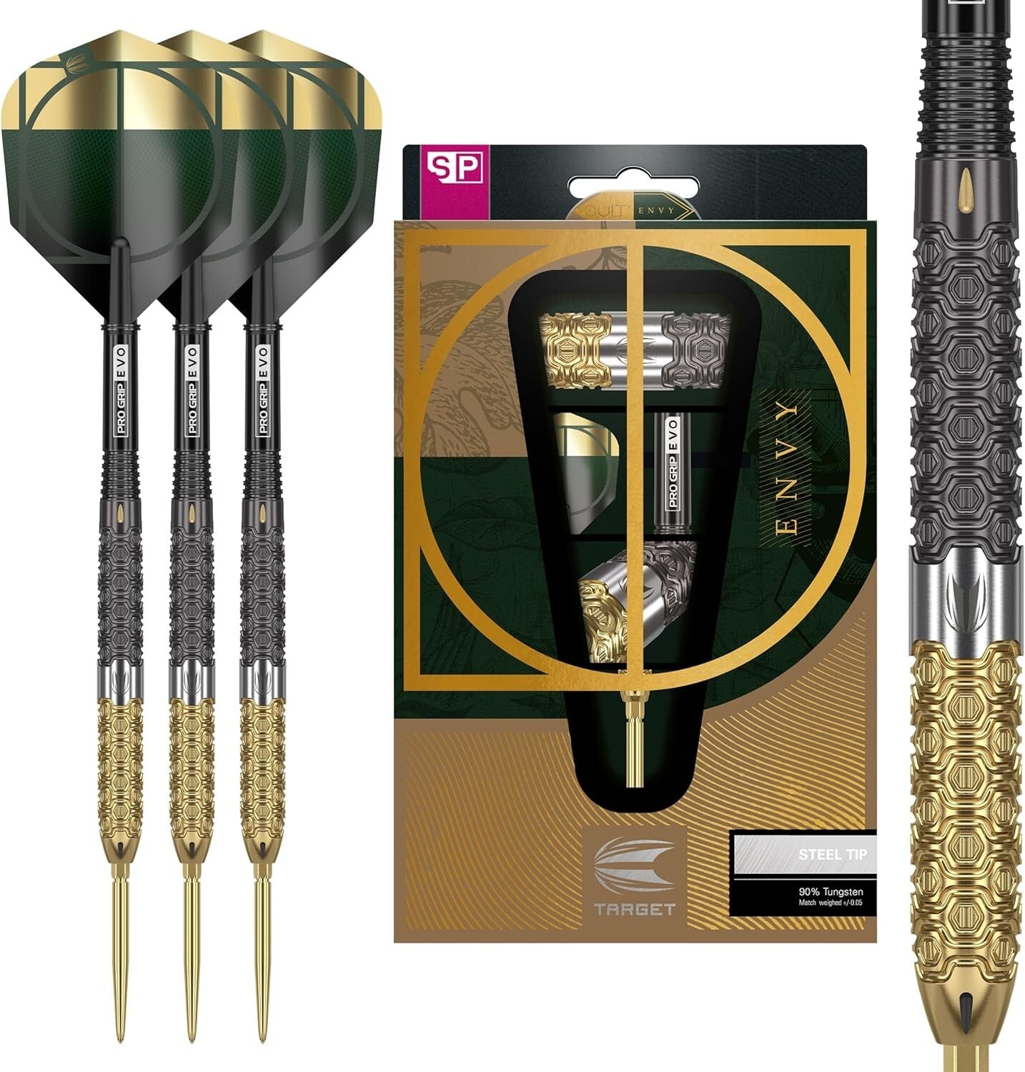 High-Performance 22g Steel Tip Darts with Swiss Point - Perfect for All Players