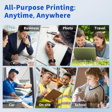 Load image into Gallery viewer, Portable Inkless Bluetooth Printer - Effortless Printing for Home and Travel