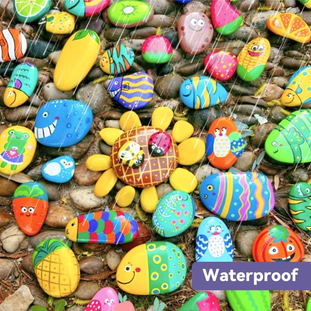 Ultimate 30 Colors Acrylic Paint Pens Set - Quick-Dry & Waterproof Art Supplies