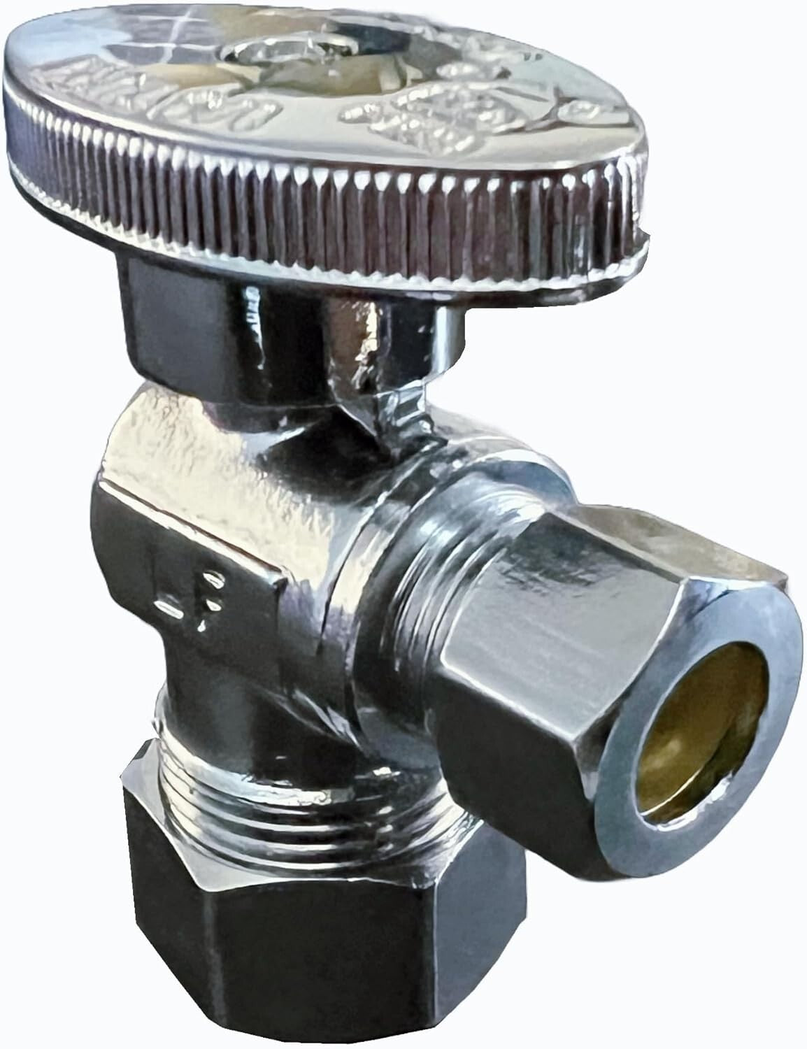10 Heavy Duty Angle Stop Valves - Lead-Free Brass for Effective Water Control