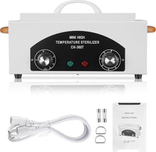 Load image into Gallery viewer, 1.5L High-Performance Nail &amp; Dental Tool Sterilizer - 110V Portable Unit