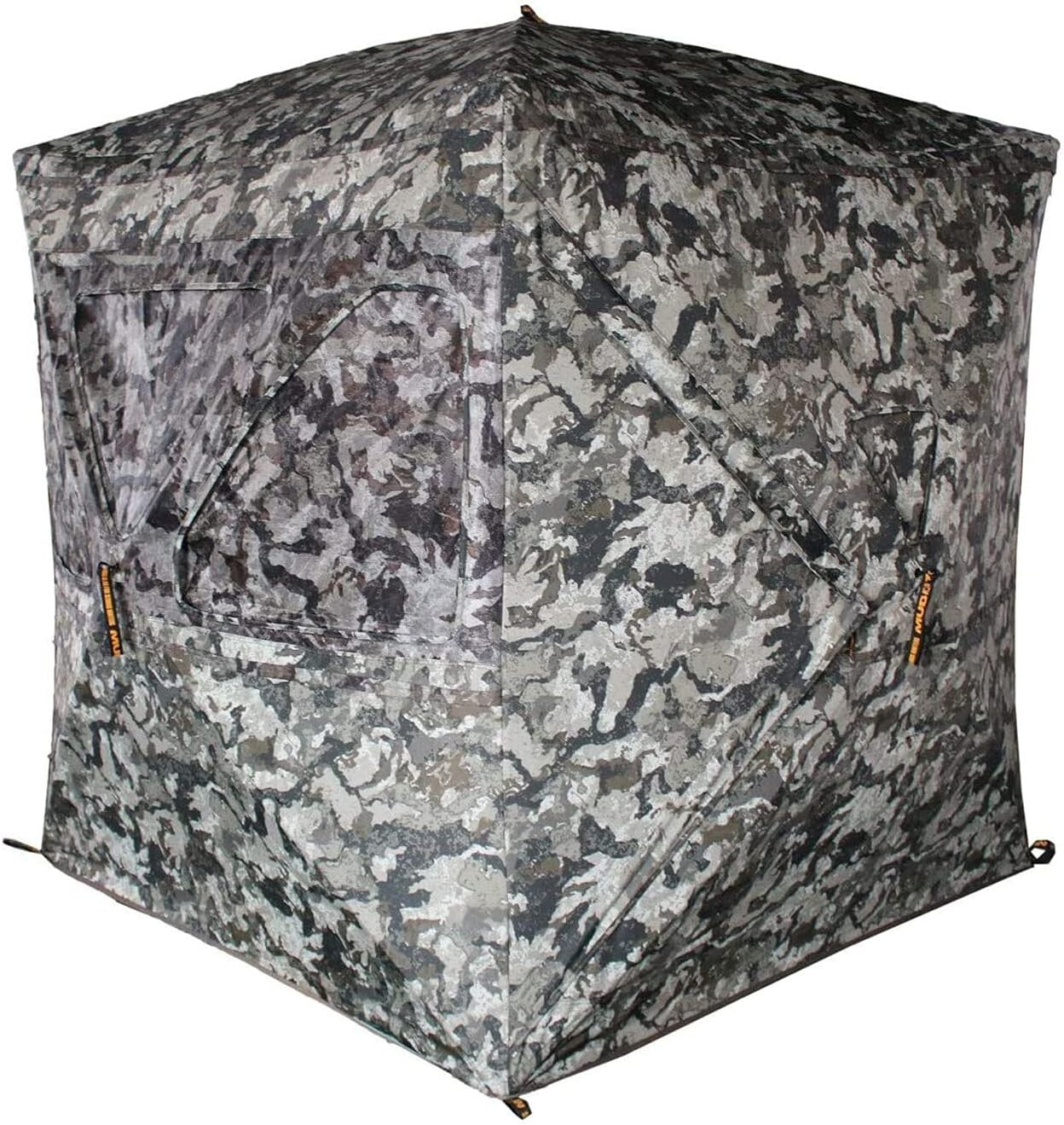 Outdoors 3-Person Heavy-Duty Water Resistant Ground Blind with Shadow Mesh Wi...