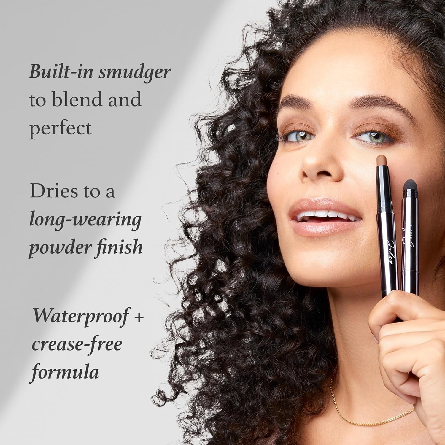 10-Piece Matte and Shimmer Eyeshadow Stick Palette - Waterproof & Nourishing