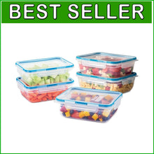 Load image into Gallery viewer, Stylish 5-Pack 8.5-Cup Food Storage Containers - Dishwasher, Microwave Safe