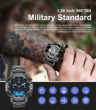 Load image into Gallery viewer, Multifunctional Bluetooth Smart Watch for Active Men: Health &amp; Fitness Tracking