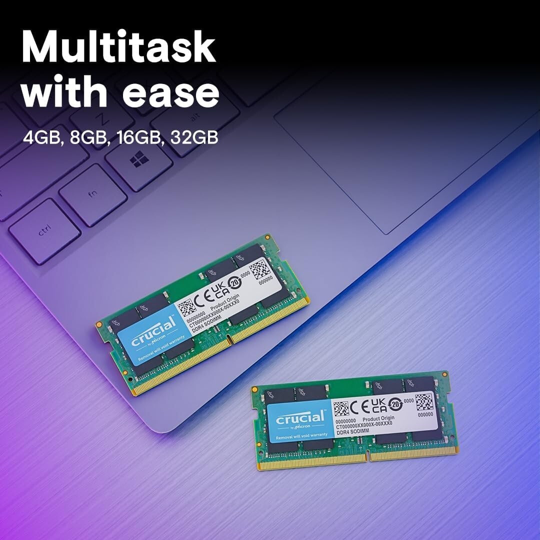 Upgrade Your Laptop: 64GB RAM Kit 3200MHz SODIMM for Seamless Multitasking
