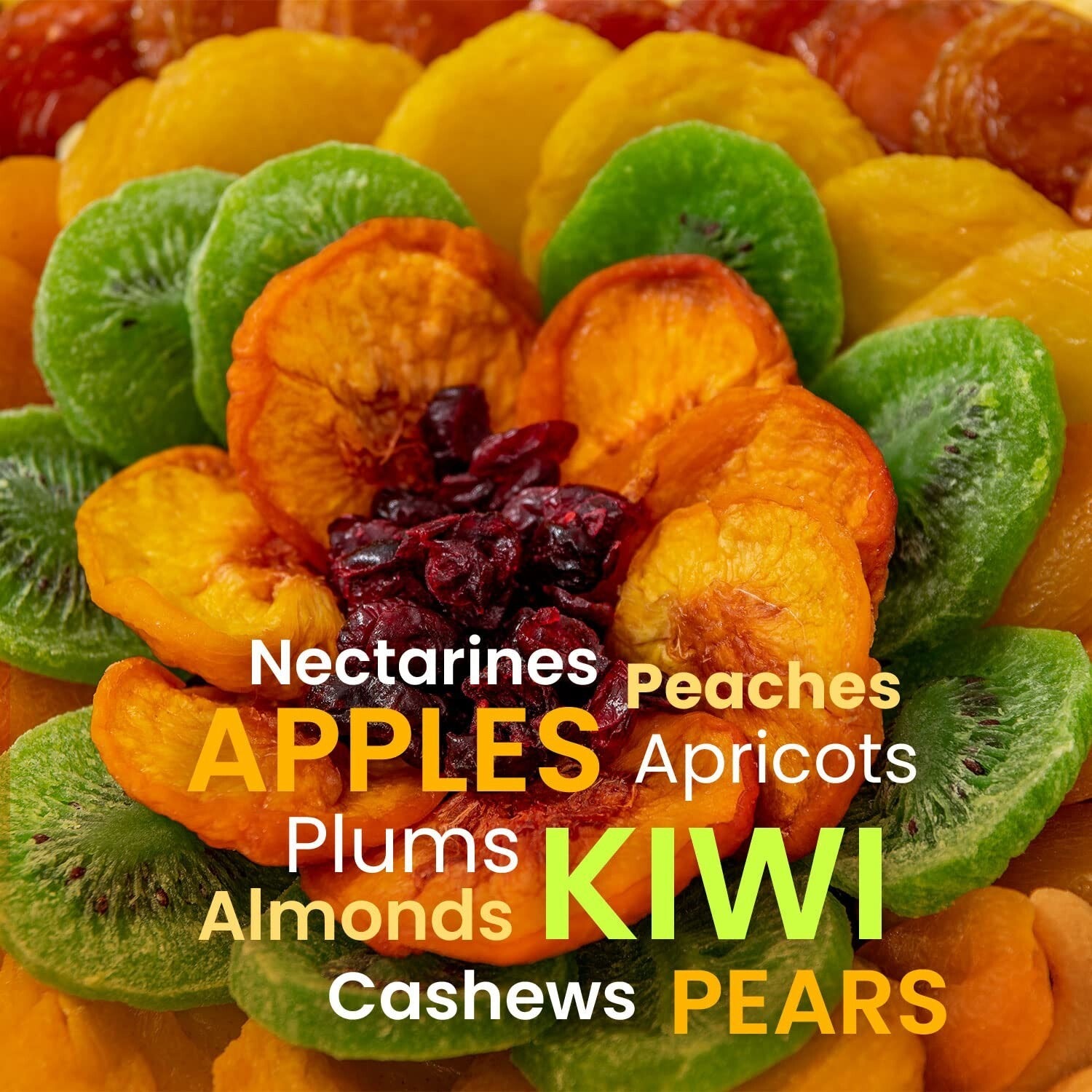 Certified Kosher Dried Fruit & Nut Gift Basket - Great for Every Occasion