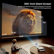 Load image into Gallery viewer, 4K UHD Google TV Projector - Immersive Sound, Wide Compatibility &amp; Fast Wi-Fi
