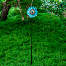 Load image into Gallery viewer, Durable 75in Solar Wind Spinner with Multi-Color LED Lighting for Outdoors