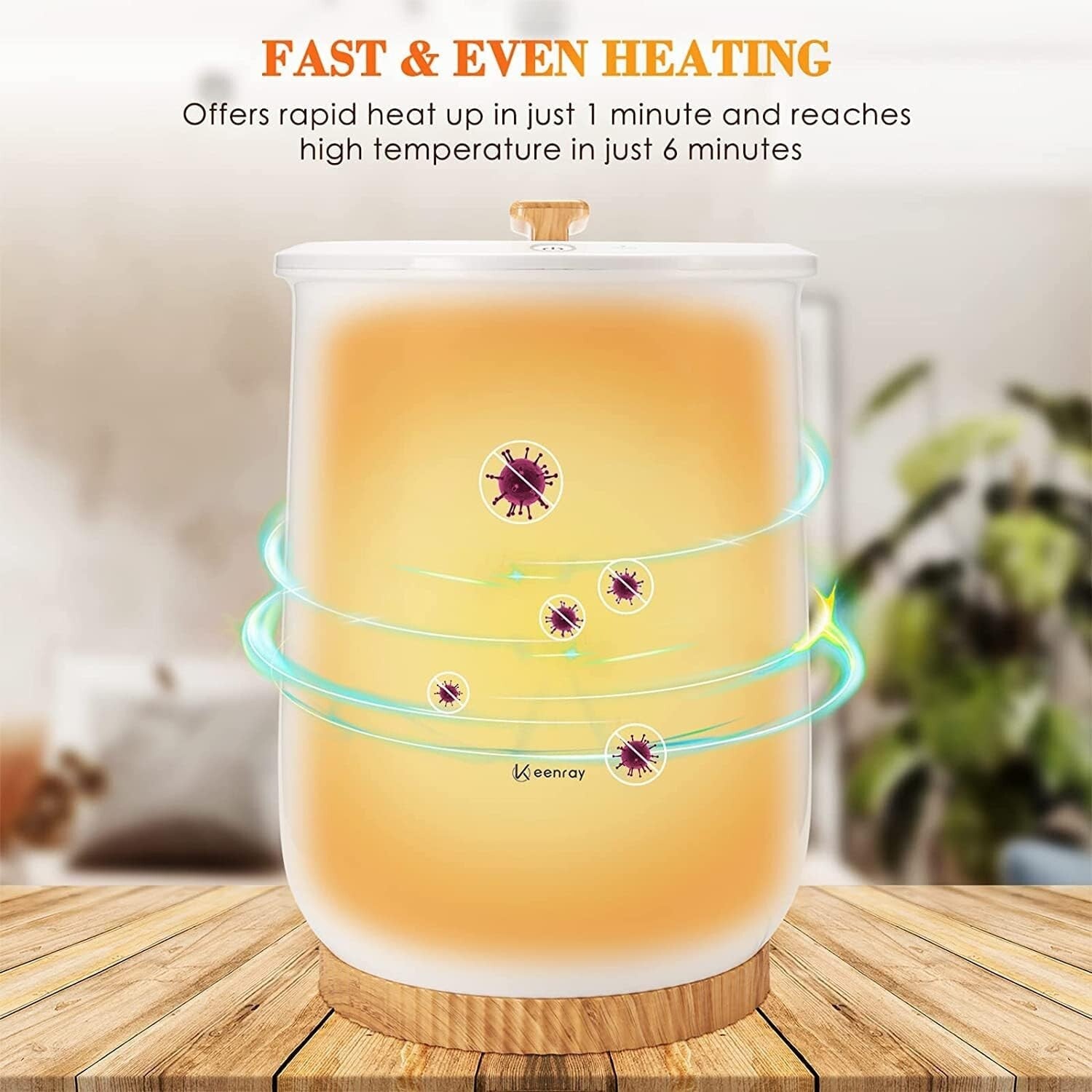 Extra Large Towel Warmer - Fast Heat Up, Fits Two 40" x 70" Towels & Bathrobes