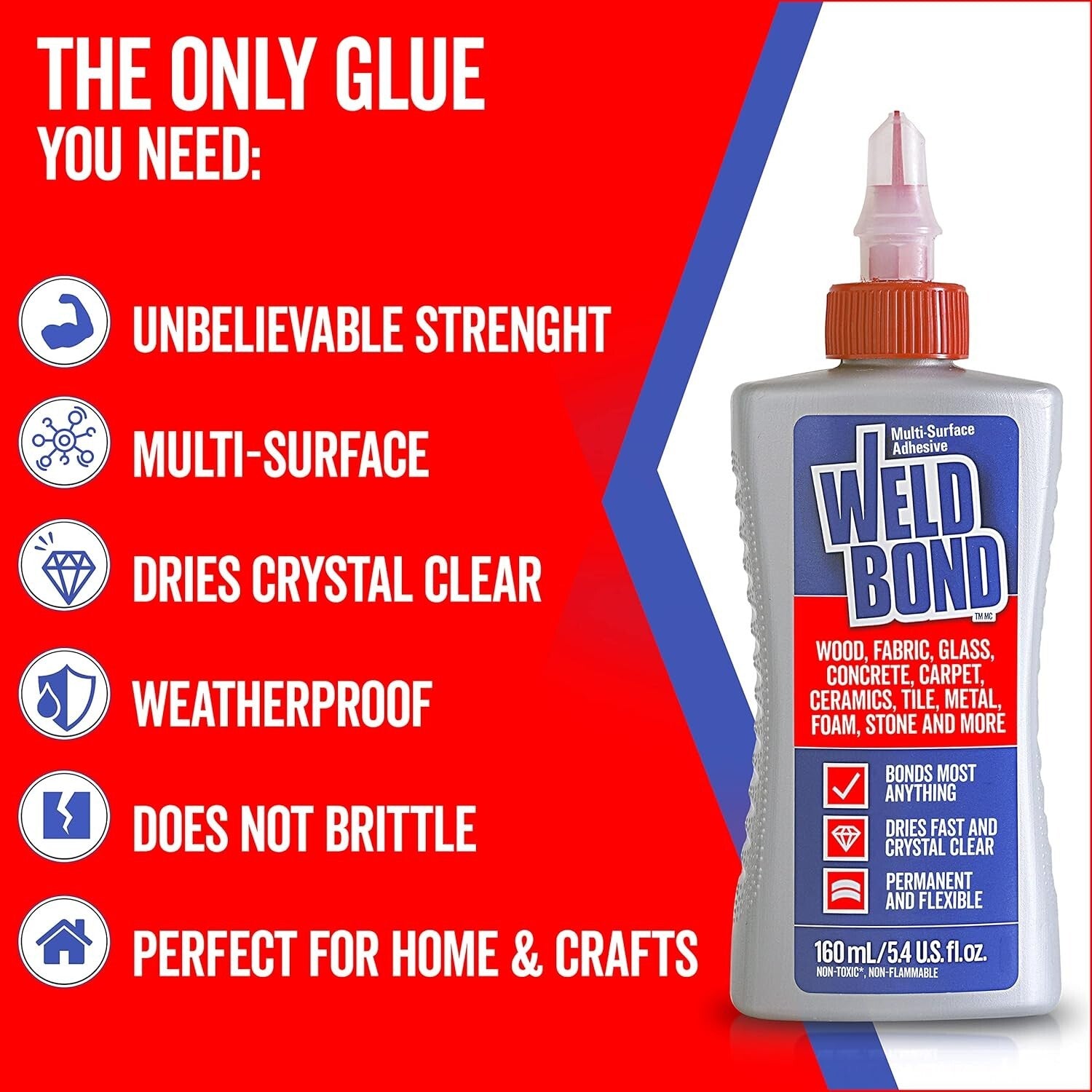 Versatile Non-Toxic Glue – Bonds Most Anything! 3L/101 oz - For All Surfaces