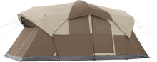 Load image into Gallery viewer, WeatherMaster 10-Person Camping Tent: Spacious &amp; Weather-Resistant Design