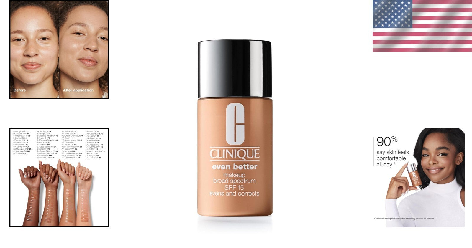 Natural Finish Medium Coverage Foundation - Reduces Dark Spots & Protects Skin