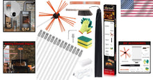Load image into Gallery viewer, Complete 46ft Chimney Sweep Kit - Includes Tools for Professional Results
