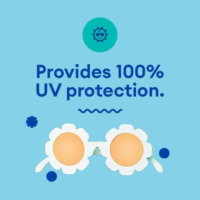 Adorable Heart-Shaped Kids Sunglasses – Polarized UV Protection & Flexible Fit