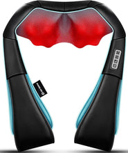 Load image into Gallery viewer, Portable Deep Tissue Shiatsu Massager with Heat – Ideal Gift for Wellness Lovers
