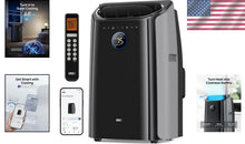 Load image into Gallery viewer, Energy-Efficient 12000 BTU Portable AC - Adjustable Cooling &amp; Drain-Free Design