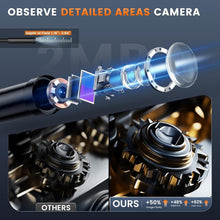 Load image into Gallery viewer, Waterproof Snake Borescope Camera - 4.3" IPS Screen for Pipe &amp; Sewer Inspection
