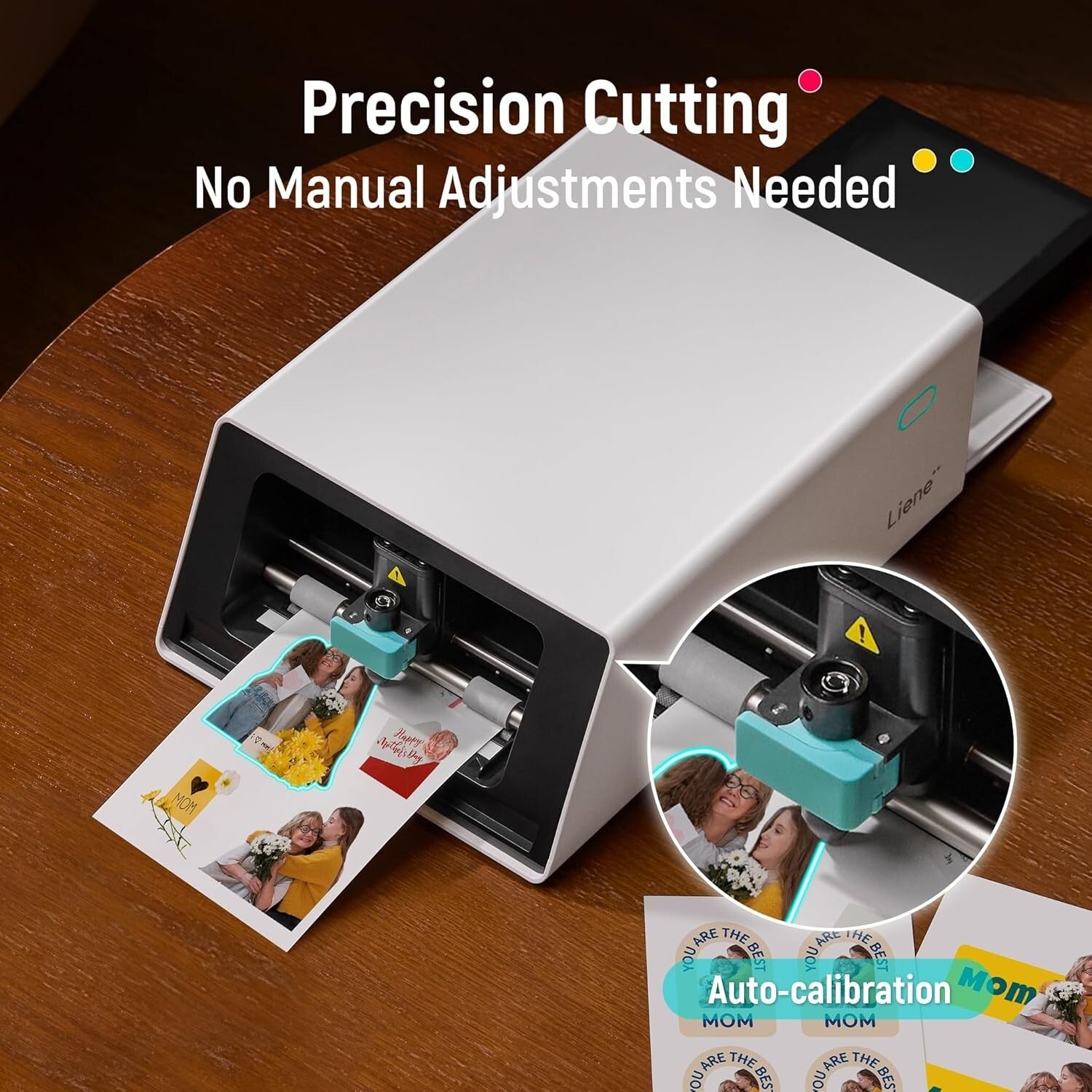 Versatile PixCut S1 Sticker Printer - 300 DPI Vibrant Prints & Accurate Cutting