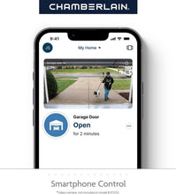 Load image into Gallery viewer, Ultra-Quiet Wall-Mounted Garage Door Opener with Battery Backup &amp; Smart LED