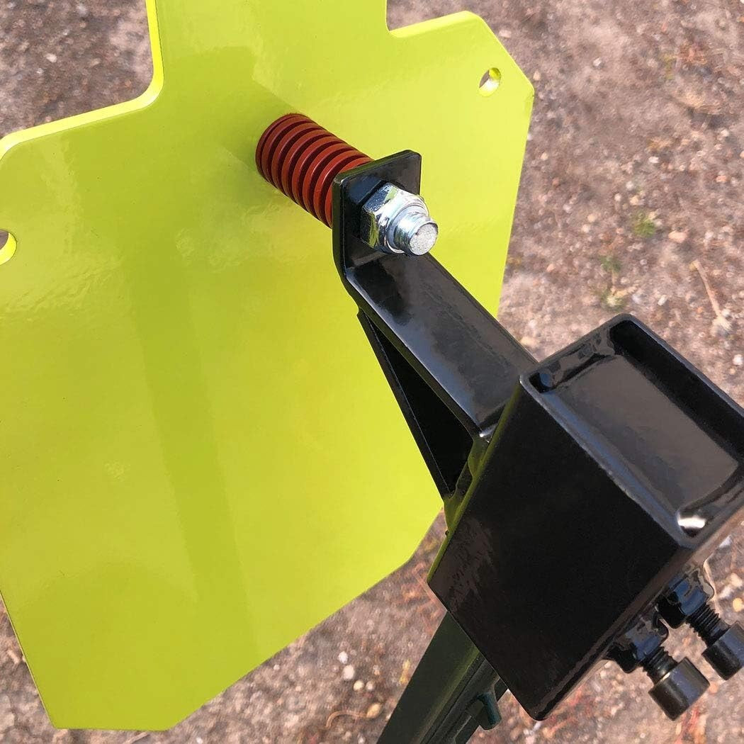 AR500 Steel T-Post Target Hanger with 15° Cant - Secure Mounting Adapter