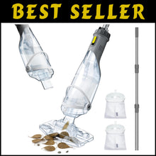 Load image into Gallery viewer, Lightweight Cordless Pool Cleaner with Transparent Head &amp; Extendable Pole - Gray