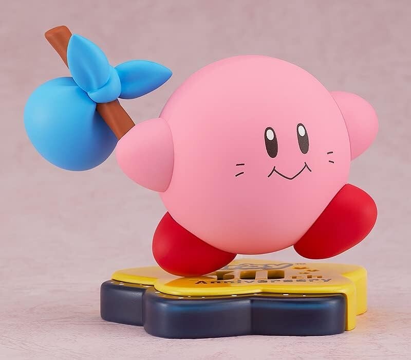 Special Kirby 30th Anniversary Nendoroid - Complete with Star Rod & Face Parts