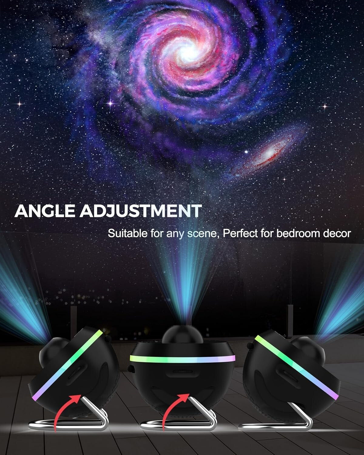 Galaxy Projector - 13-in-1 Planetarium Star Projector for Enchanting Bedrooms
