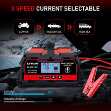 Load image into Gallery viewer, Compact 25Amp Battery Charger with Smart Diagnostics for Cars, Boats &amp; More