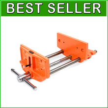 Load image into Gallery viewer, Stainless Steel Woodworker's Vise - 9" Jaw Width, Ideal for Home &amp; Shop Use