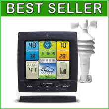 Load image into Gallery viewer, Notos 3-in-1 Weather Station: Indoor/Outdoor Temp, Humidity, Wind Speed Monitor