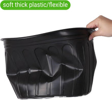 Load image into Gallery viewer, Thickened Soft Plastic 5 Gallon Nursery Pots - 12 Pack with Plant Tags &amp; Tools