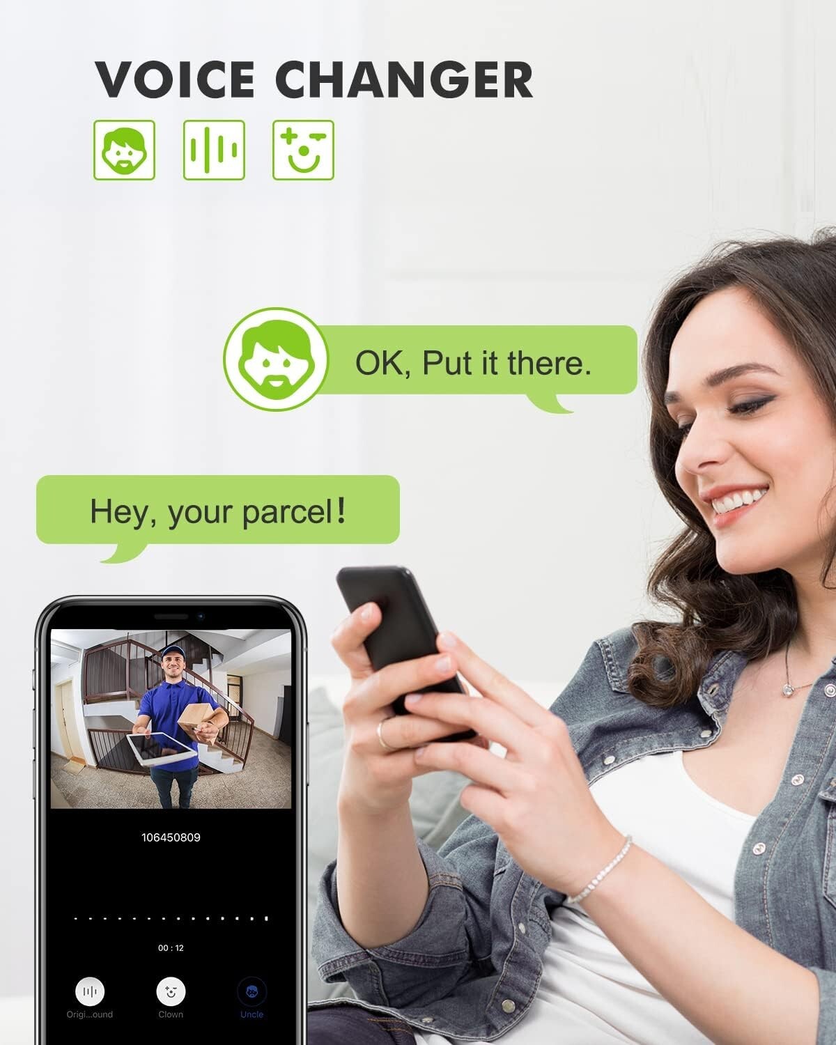 Outdoor Wireless Doorbell with Adjustable Motion Alerts - User-Friendly Design