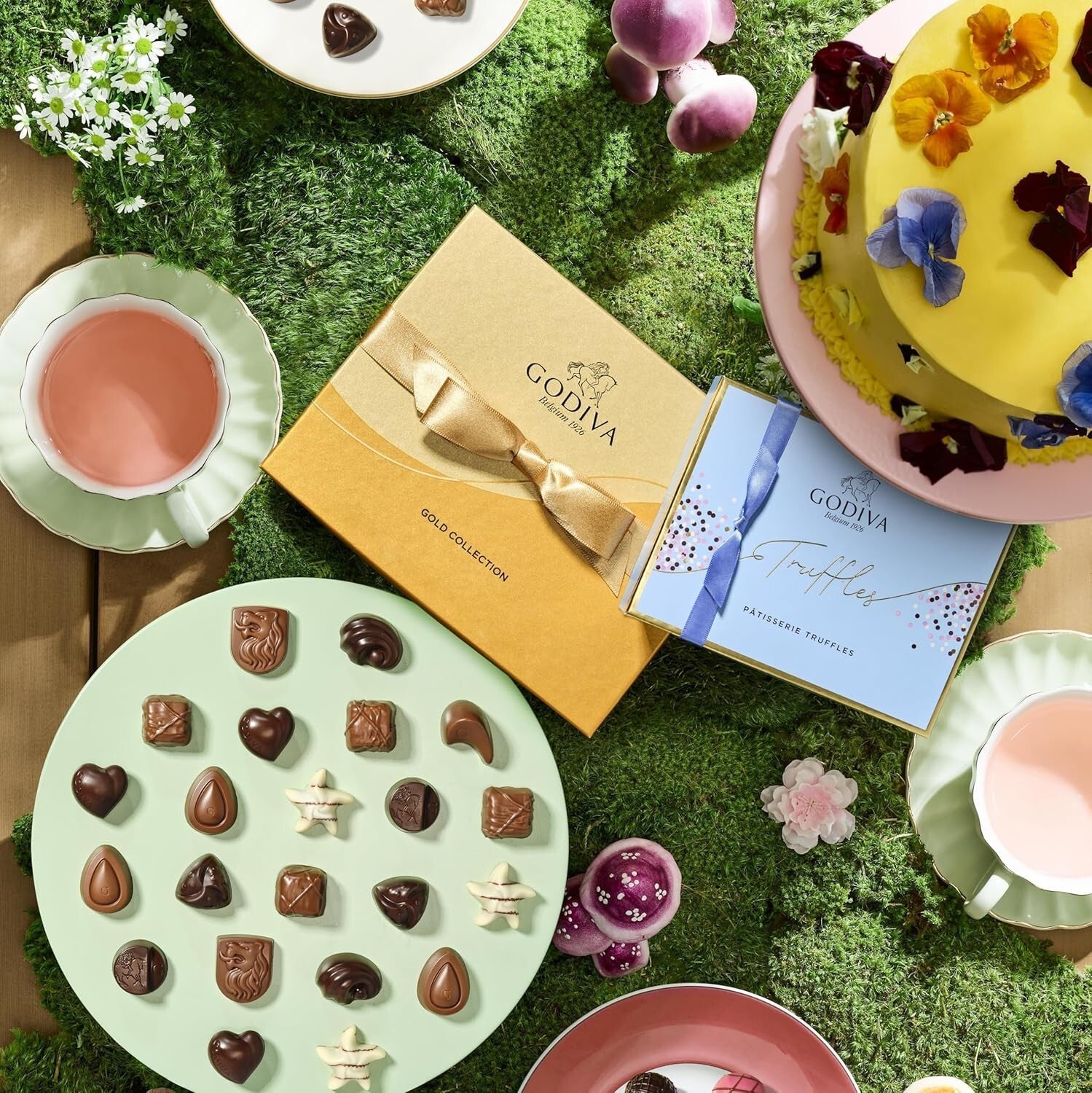 Elegant 12-Piece Chocolate Truffles Gift Box for Birthdays & Special Moments