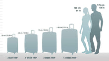 Load image into Gallery viewer, Winfield 20" Expandable Hardside Carry-On Luggage - Lightweight Spinner, Orange