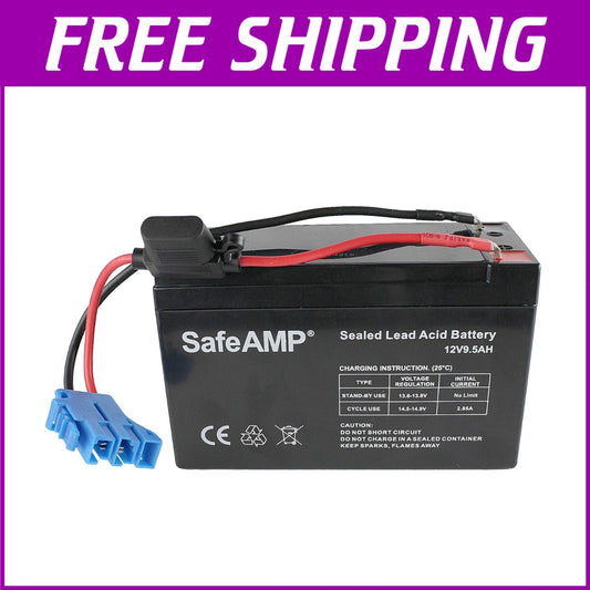Lightweight 12V Lead-Acid Battery for Peg-Perego John Deere Ride-On Vehicles