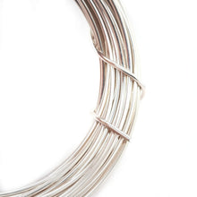 Load image into Gallery viewer, 15FT 19 Gauge Half Hard 925 Sterling Silver Wire - Flexible for Diverse Projects