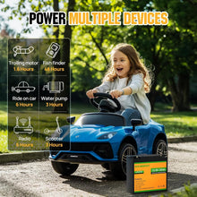 Load image into Gallery viewer, Lightweight 20Ah 12V Lithium Battery with BMS - Deep Cycle Power for Outdoors