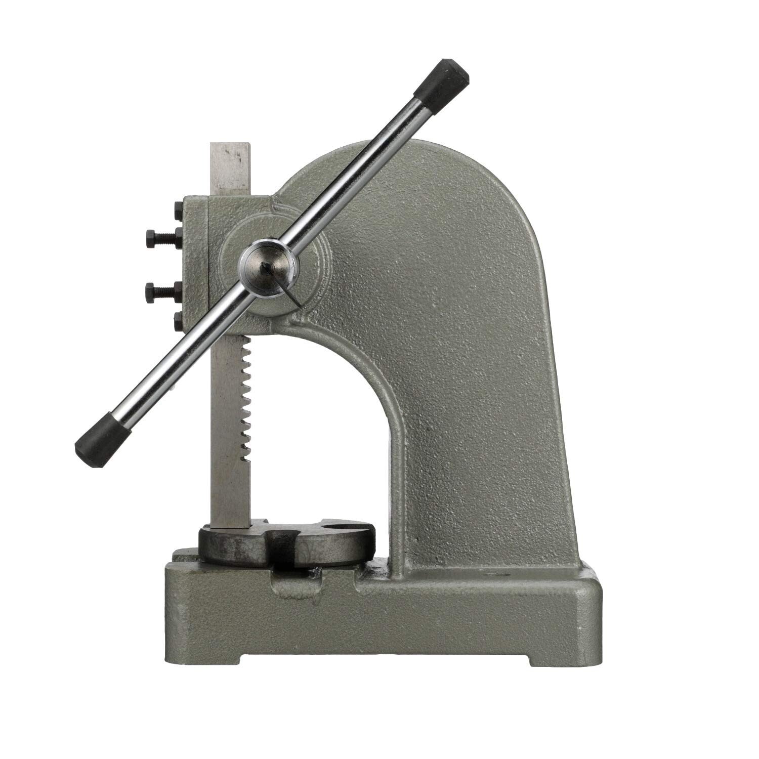 Heavy Duty Manual Arbor Press - 13 Inch Height with Steel Anvil for Durability