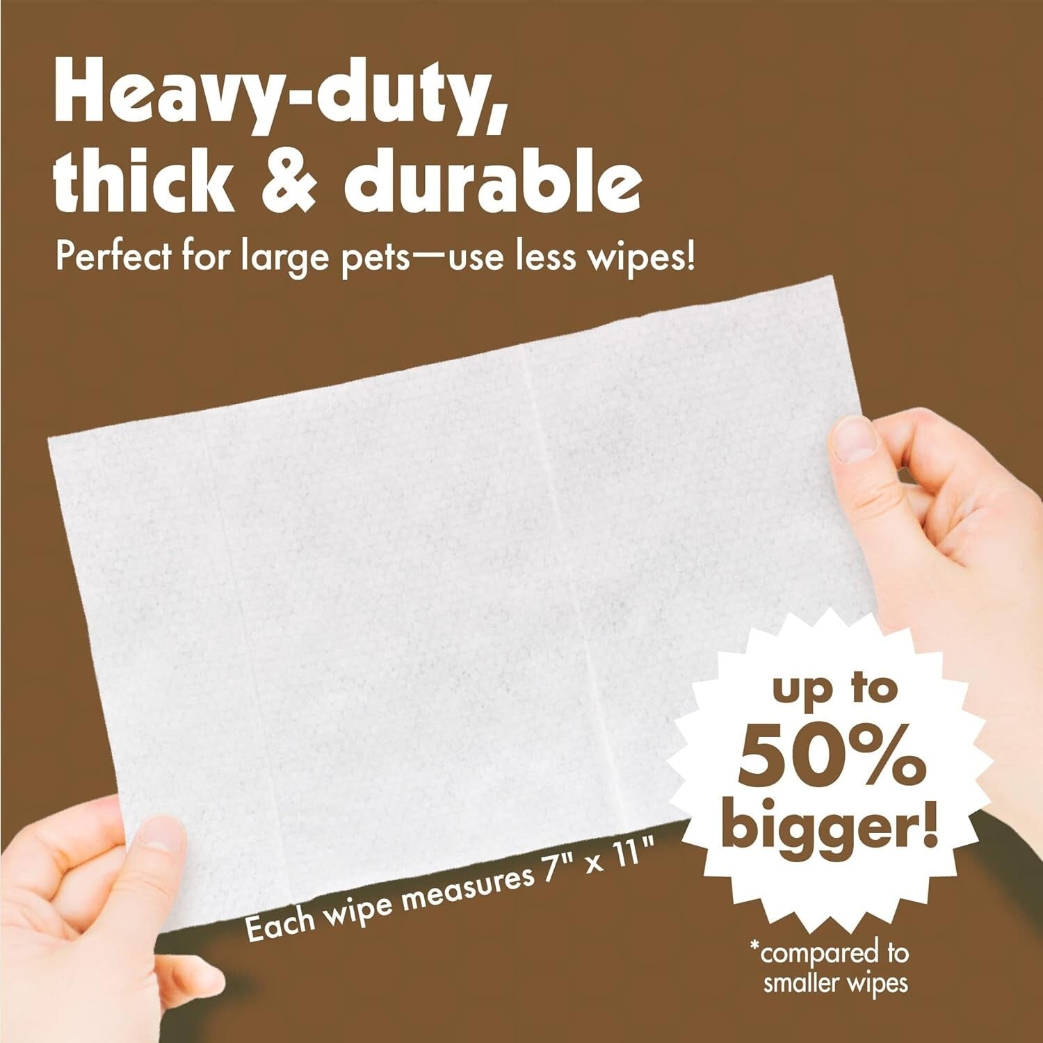 Gentle Organic Pet Wipes - 400 Count for Dogs & Cats, Perfect for Face and Ears